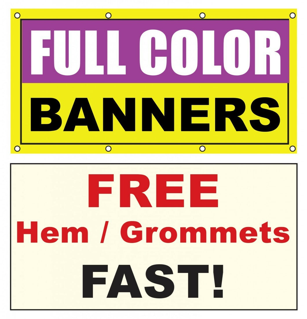 Banners…Call for Pricing.